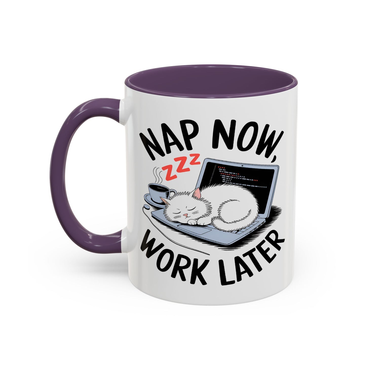 Animal Mug - Nap Now Work Later