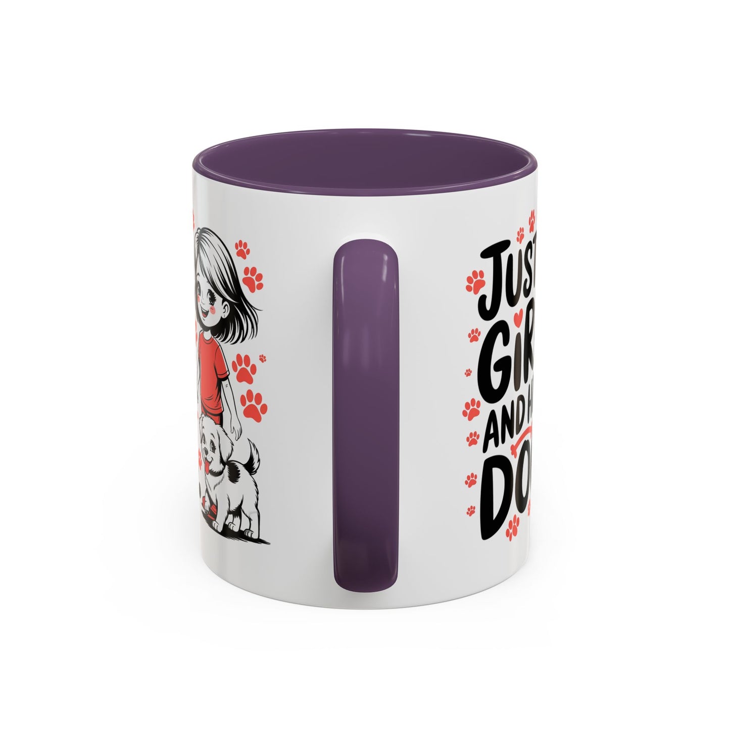Animal Mug - Just a Girl and Her Dog