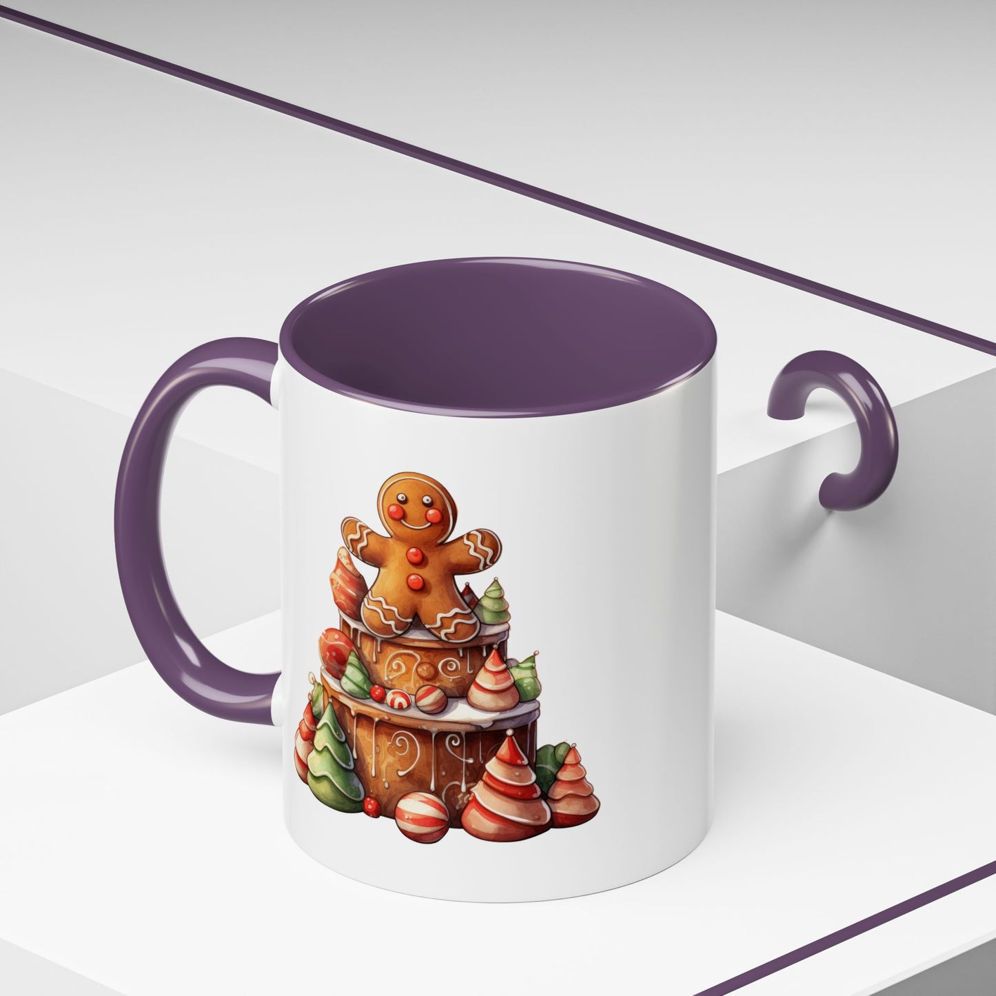 Christmas Mug - Gingerbread Man Cake