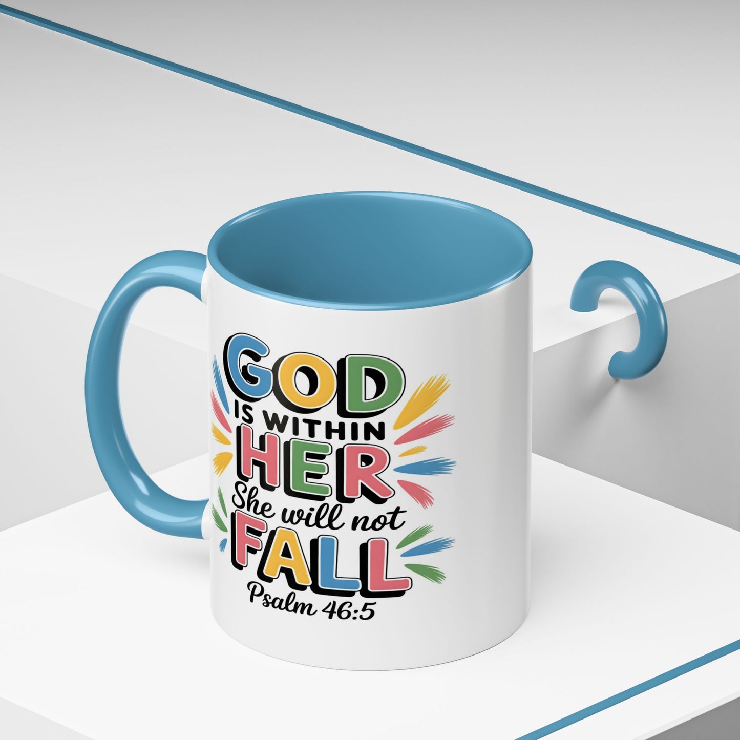 Religious Mug - God Is With Her