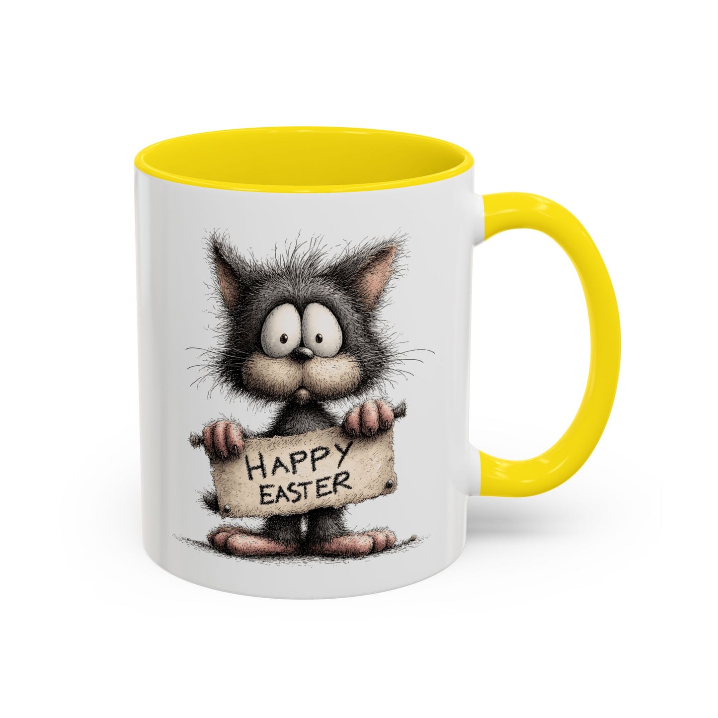 Easter Mug - Happy Easter Cat
