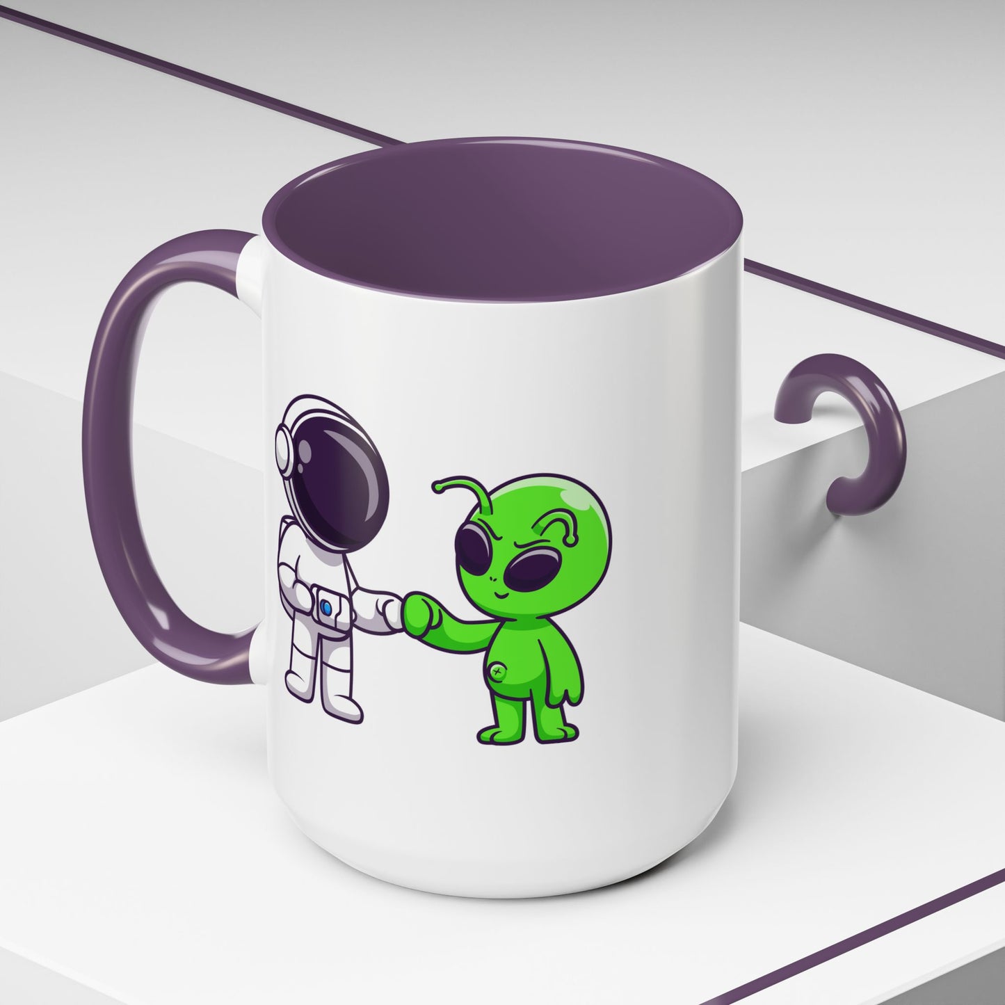 Alien Mug - Astronaut Alien Fist Pump
