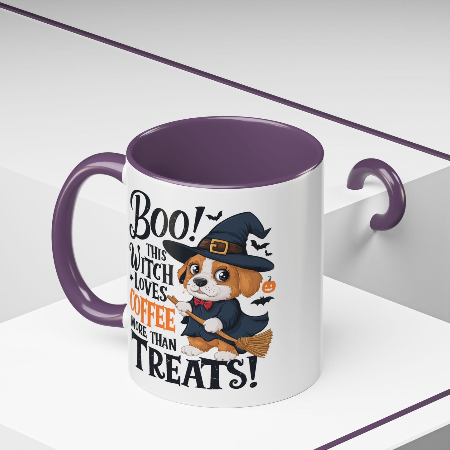 Halloween Mug - Puppy Witch