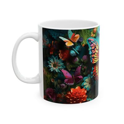 Artistic Mug - Colorful Butterflies 4