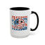 4th of July Mug - Freedom Smiley Face