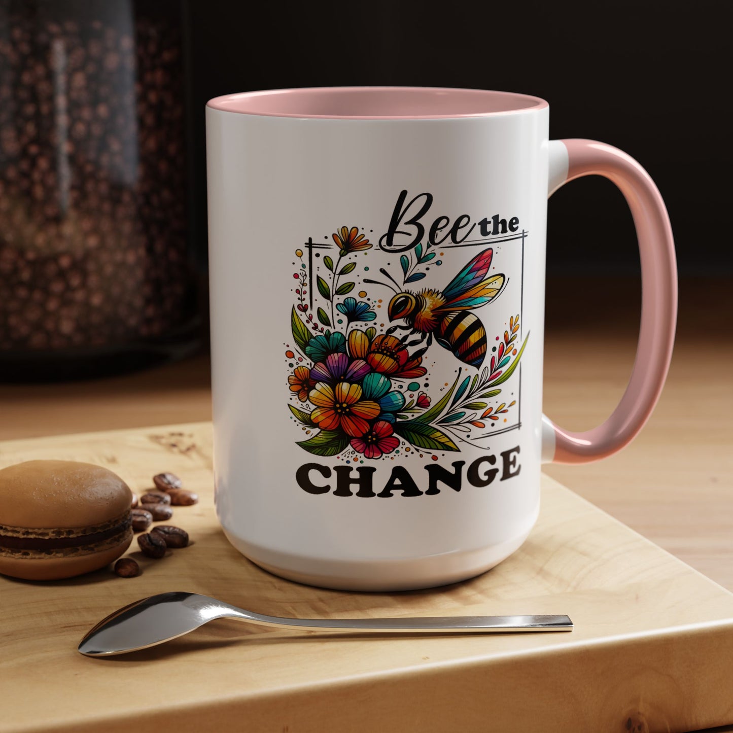 Motivation Mug - Bee The Change