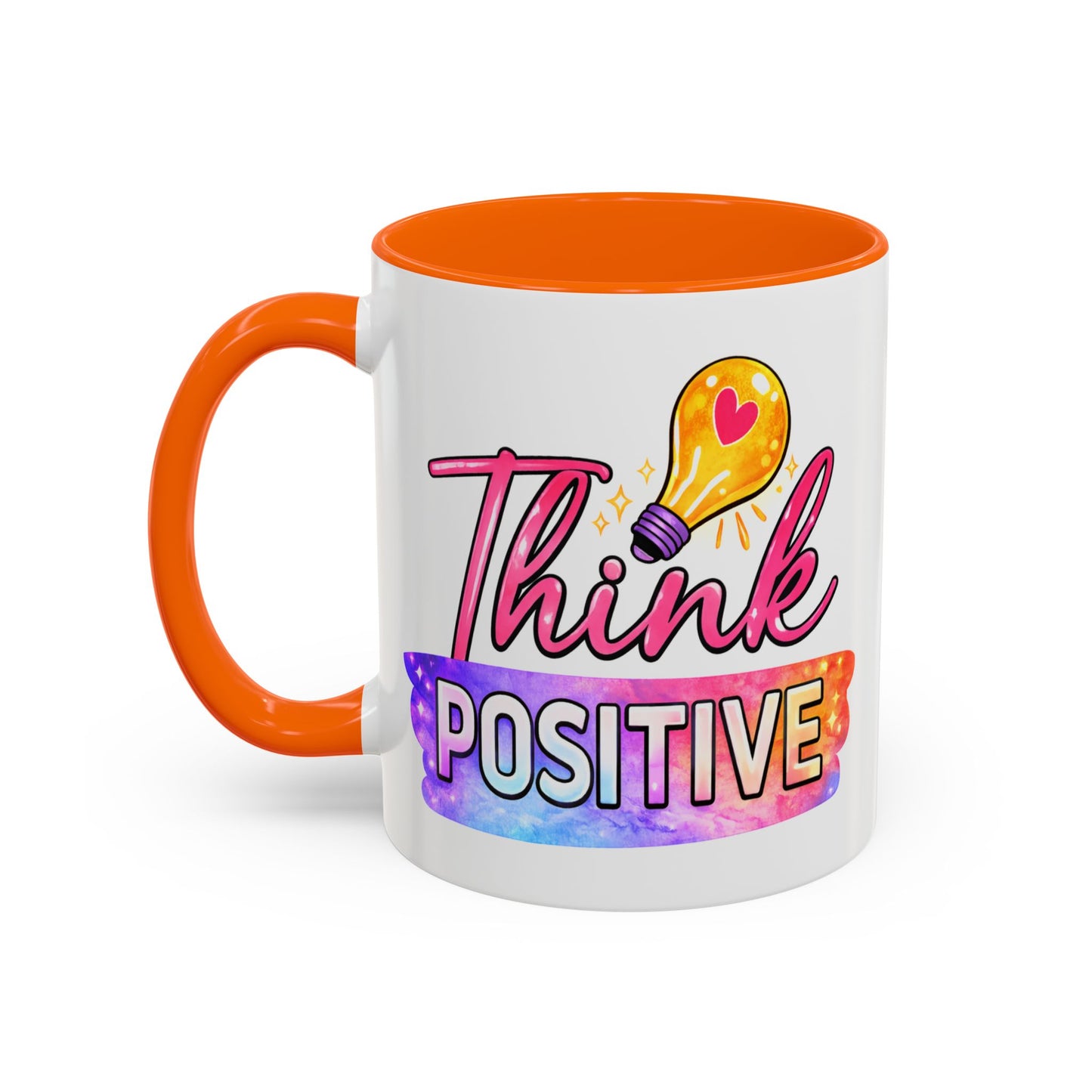 Wellness Mug - Think Positive Lightbulb
