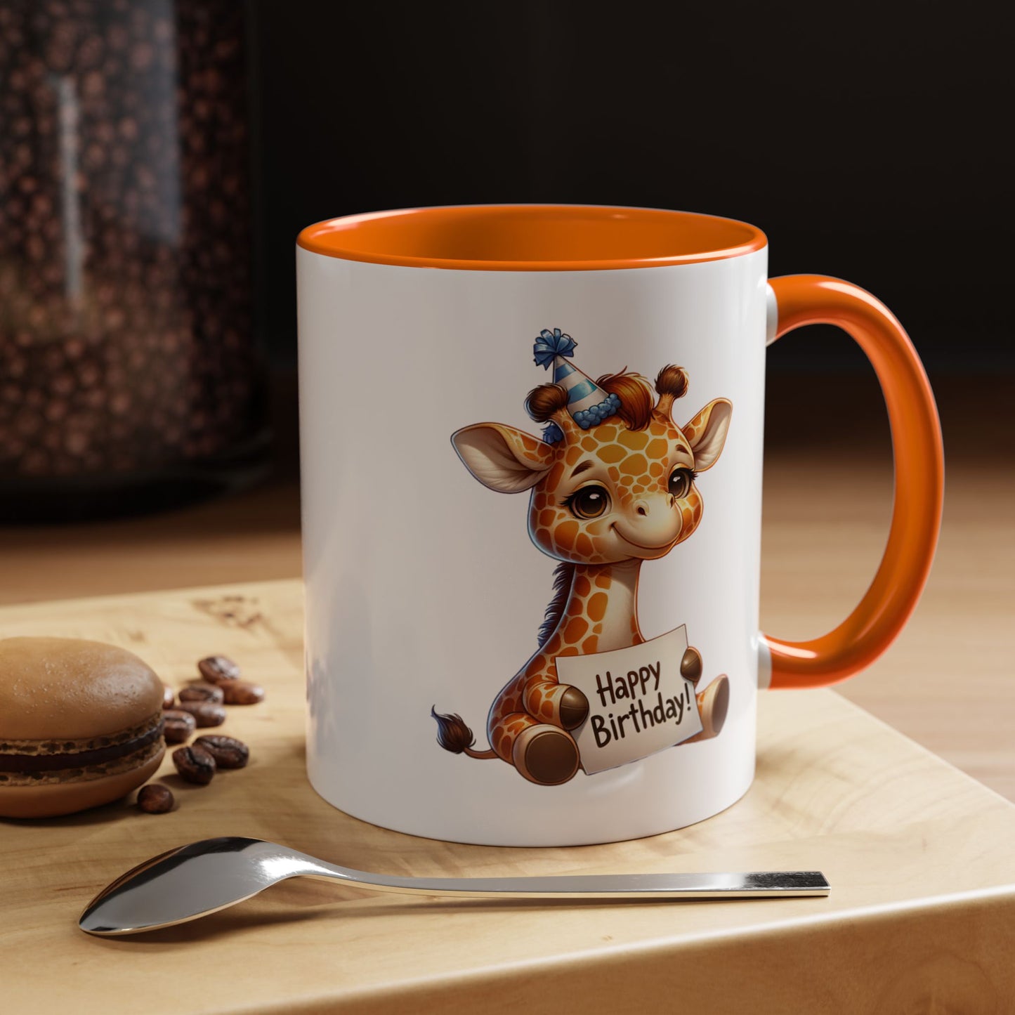 Birthday Mug - Giraffe Clipart