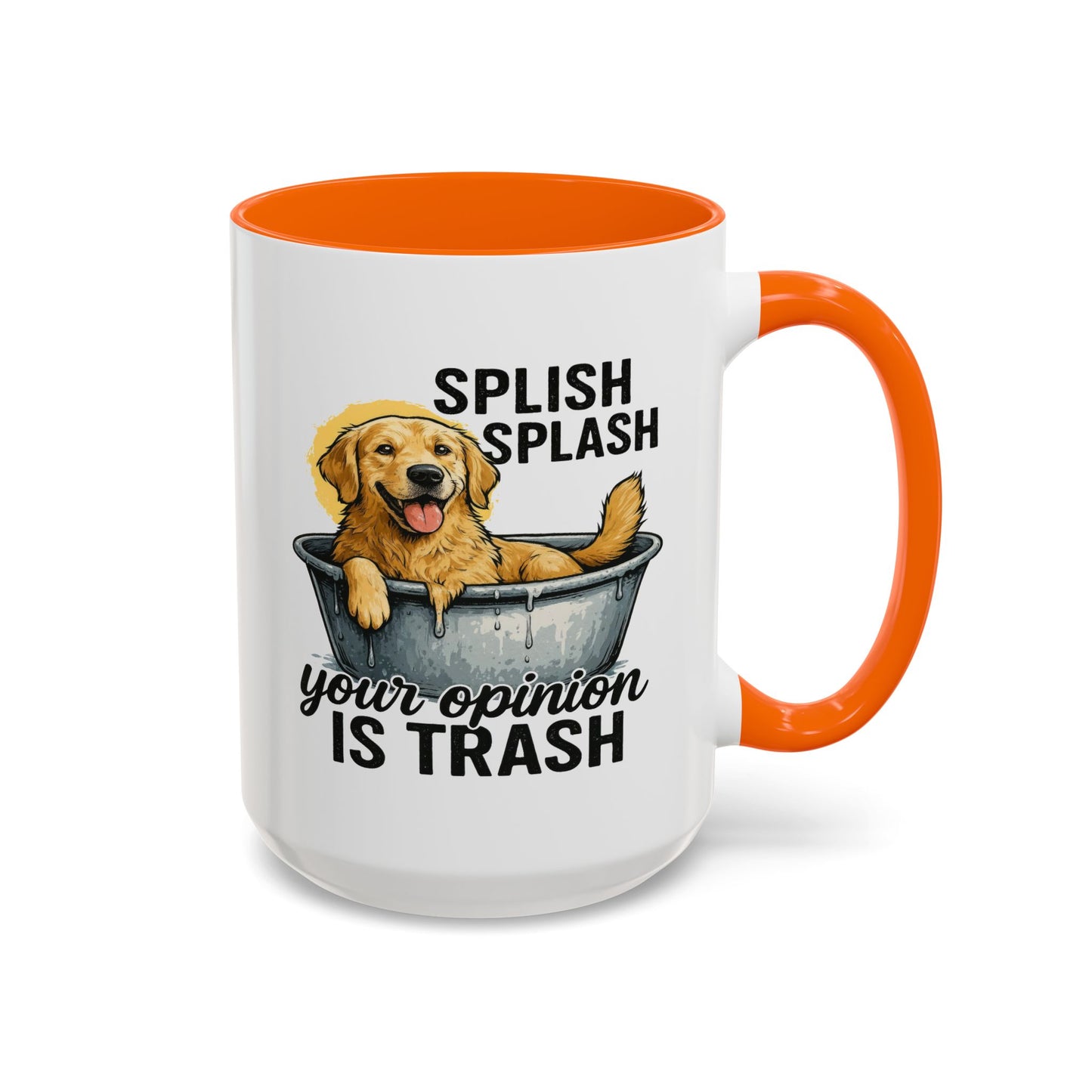 Animal Mug - Splish Splash Your Opinion Is Trash