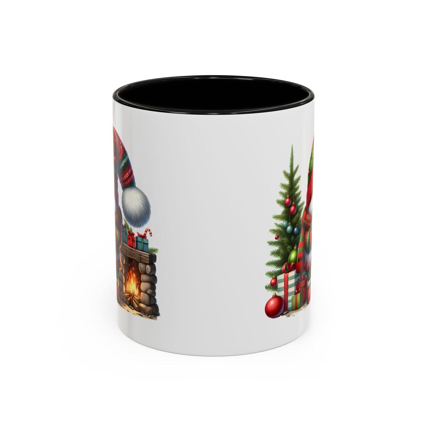 Christmas Mug - Gnome Fireplace