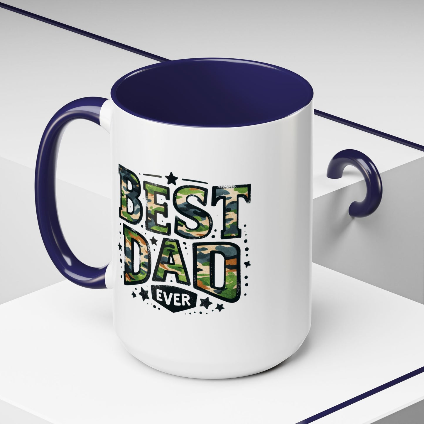 Father's Day Mug - Best Dad Ever Cammo