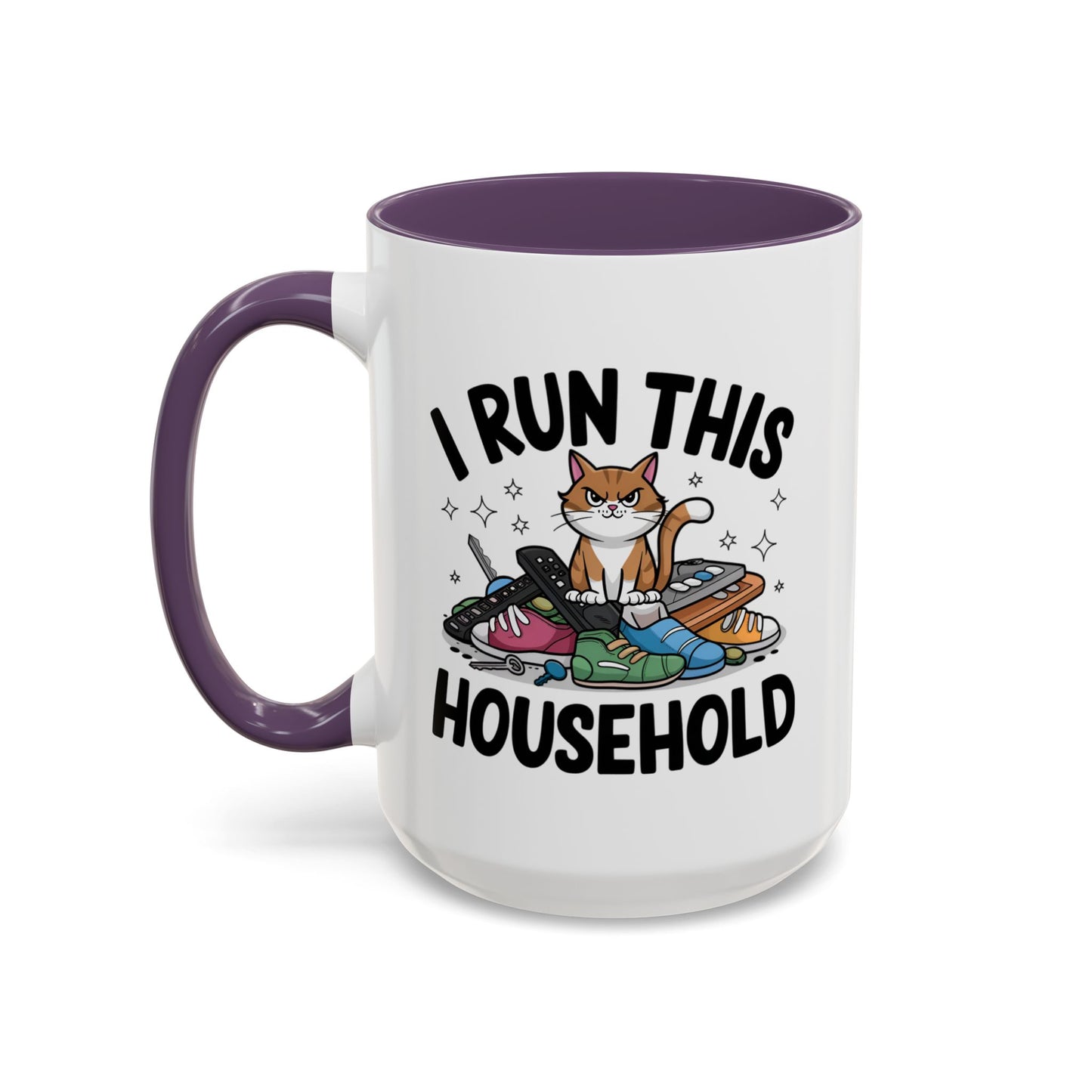 Animal Mug - I Run This Household