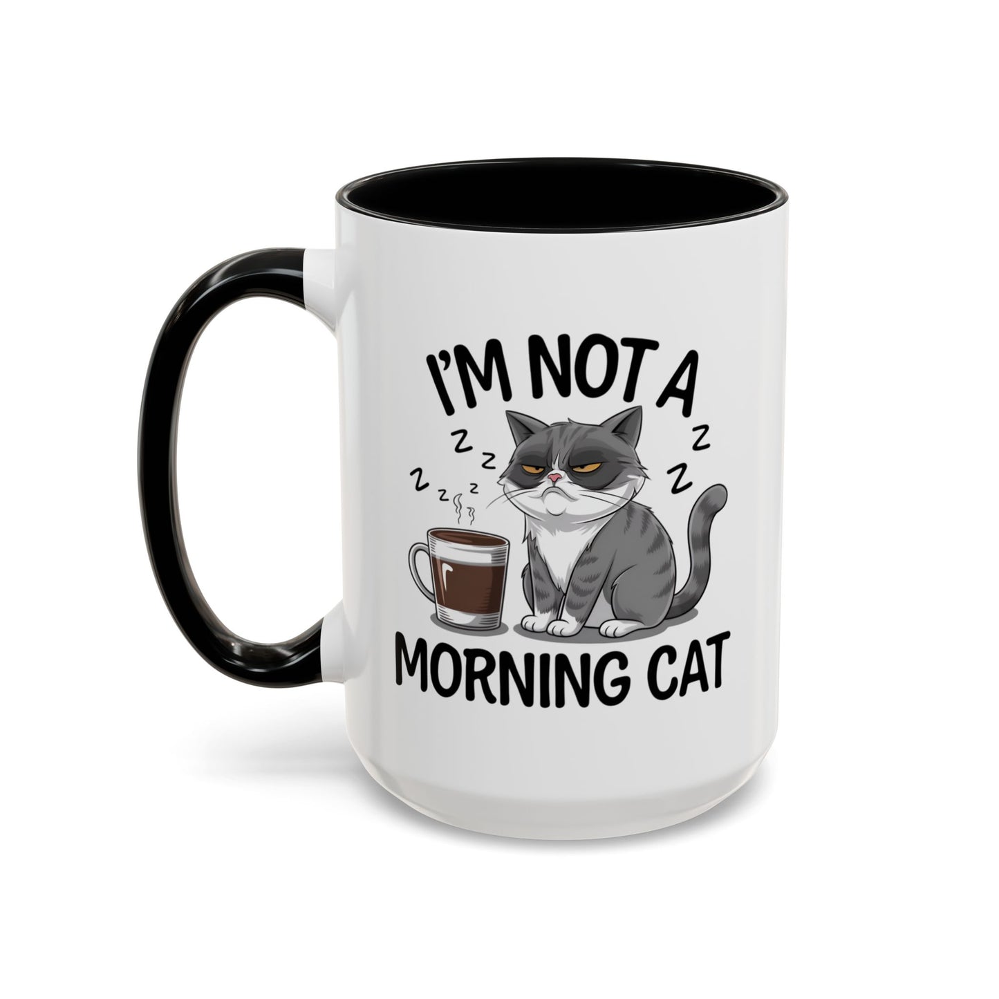 Animal Mug - I'm Not a Morning Cat