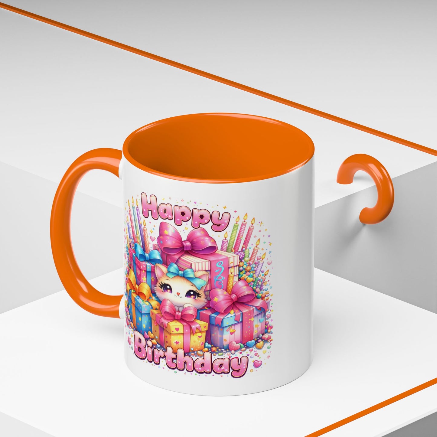 Birthday Mug - Kawaii Kitty
