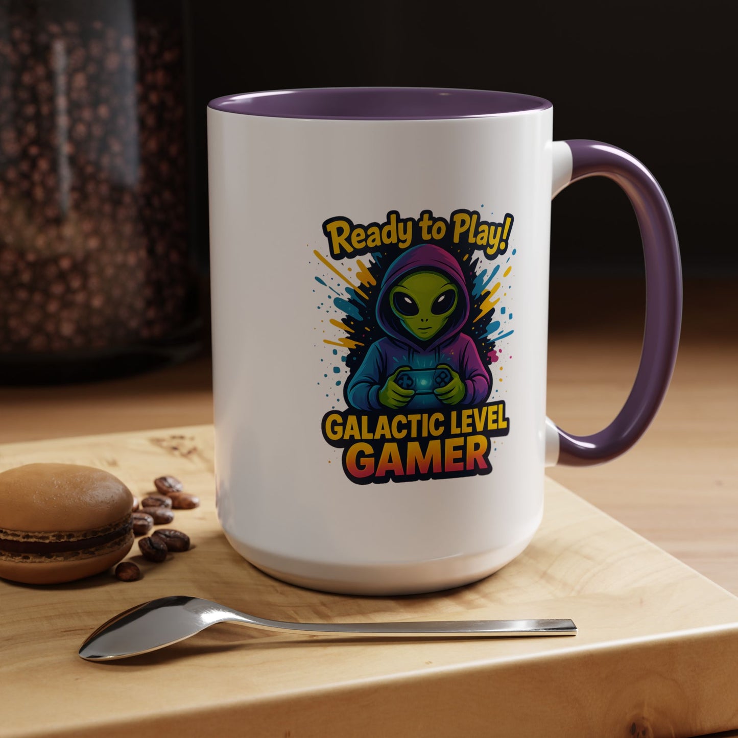 Alien Mug - Galactic Level Gamer