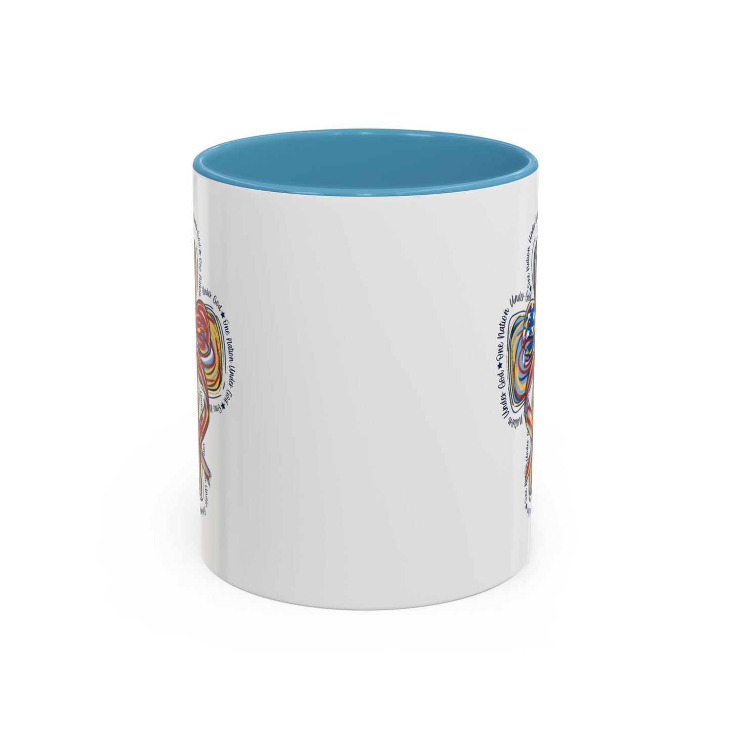 4th of July Mug - Christian Cross Bow