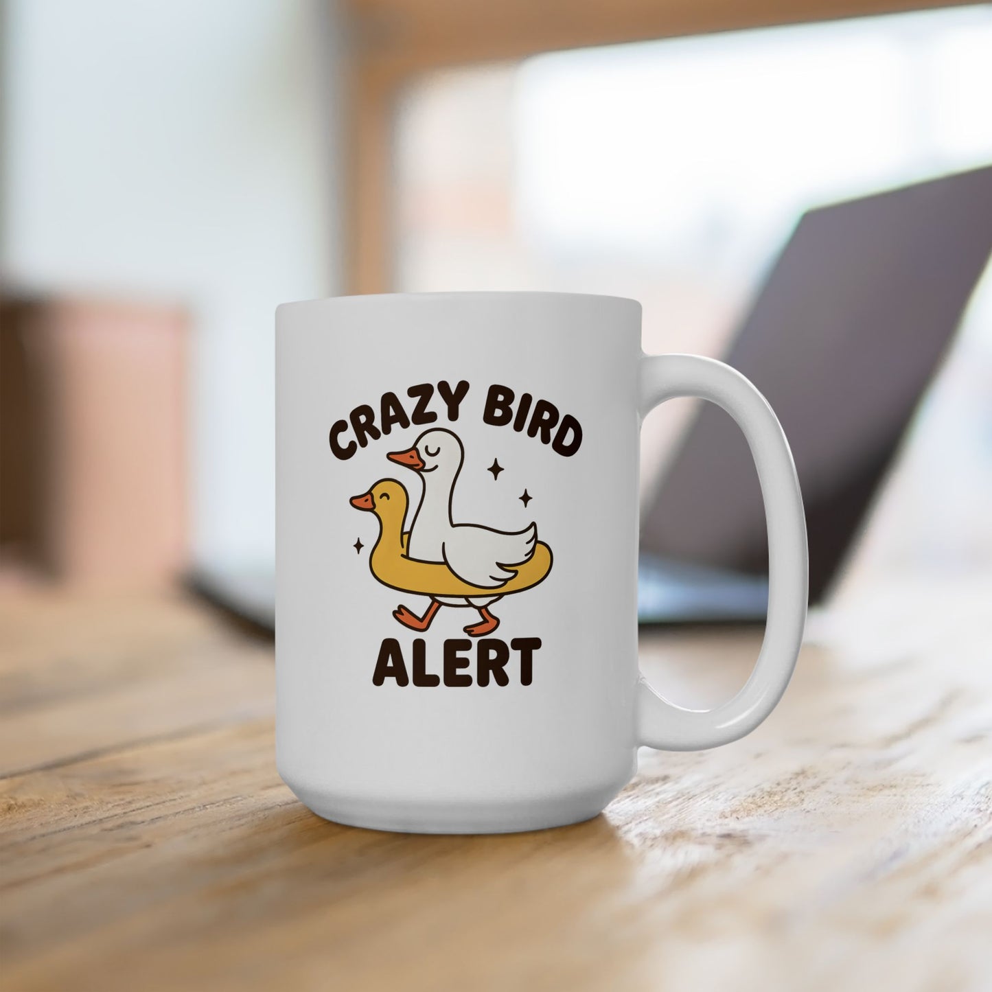 Office Mug - Crazy Bird