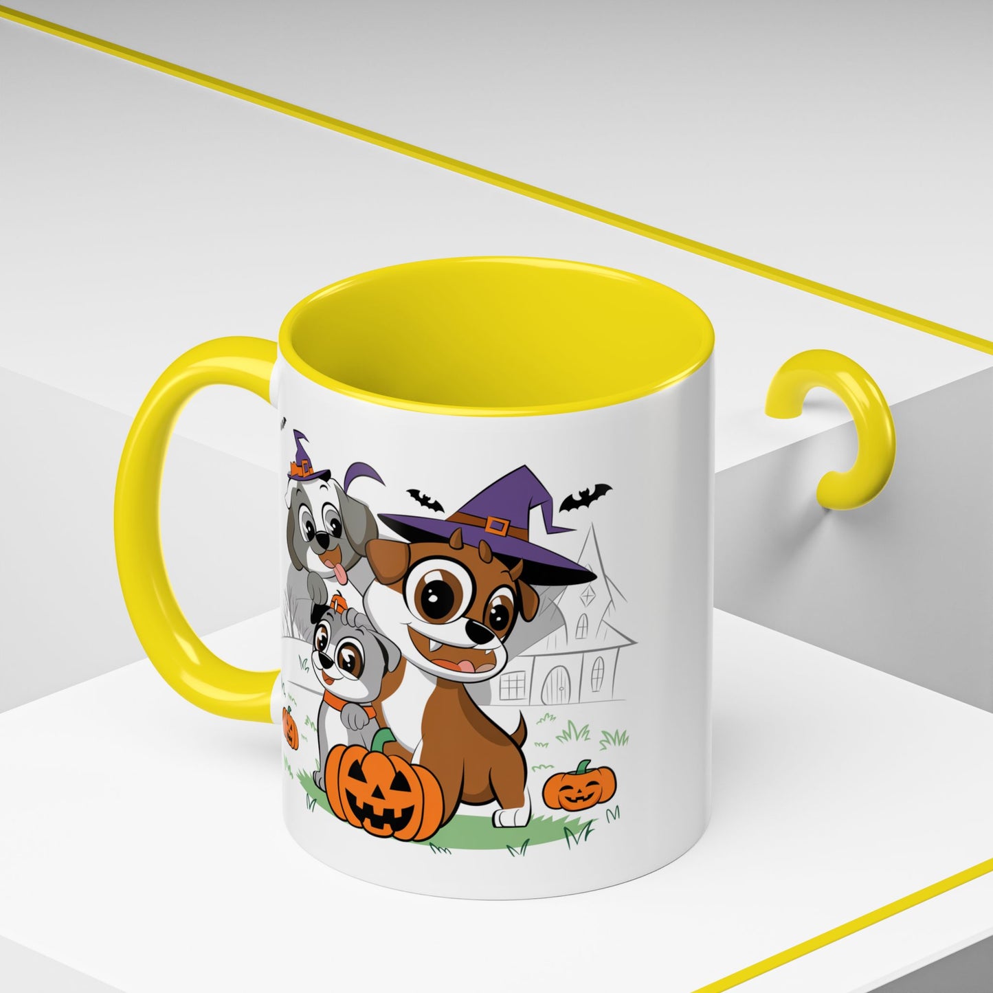 Halloween Mug - Three Puppies