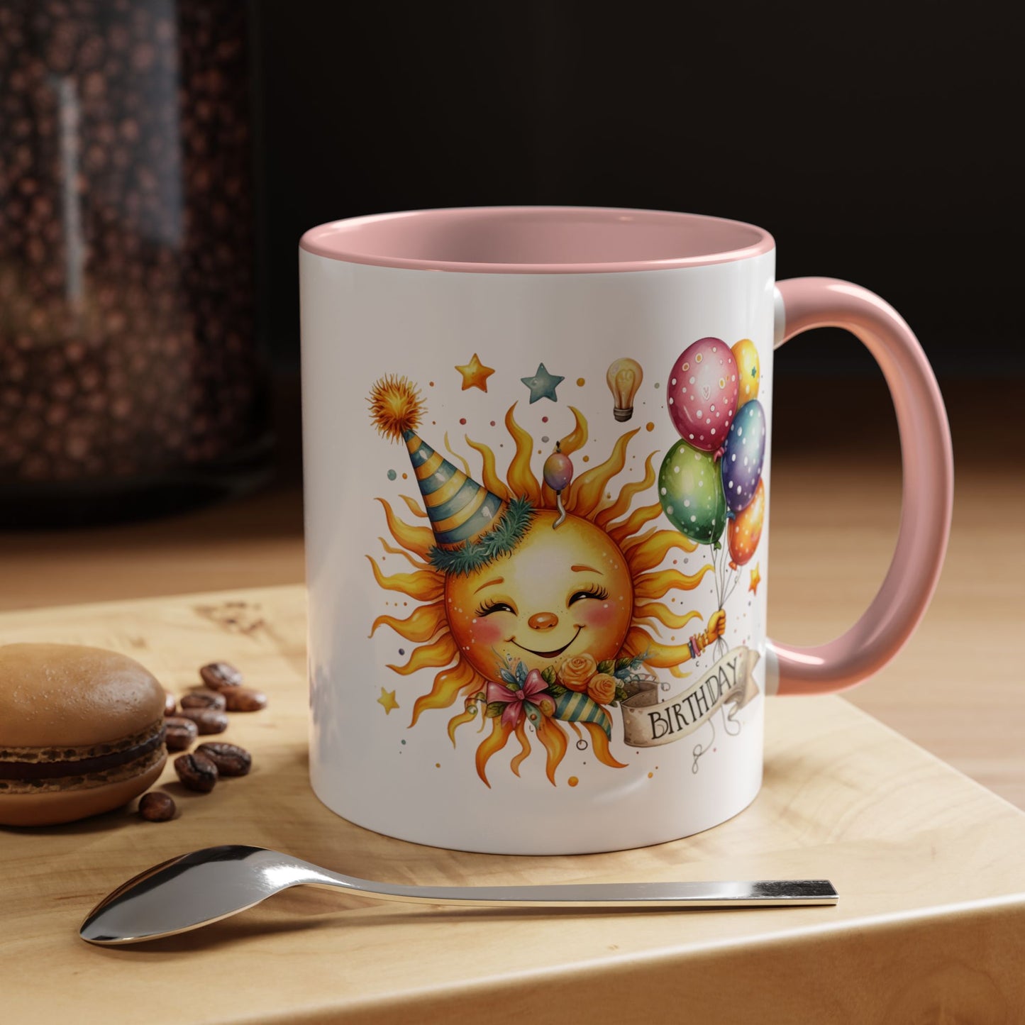 Birthday Mug - Happy Birthday Sun