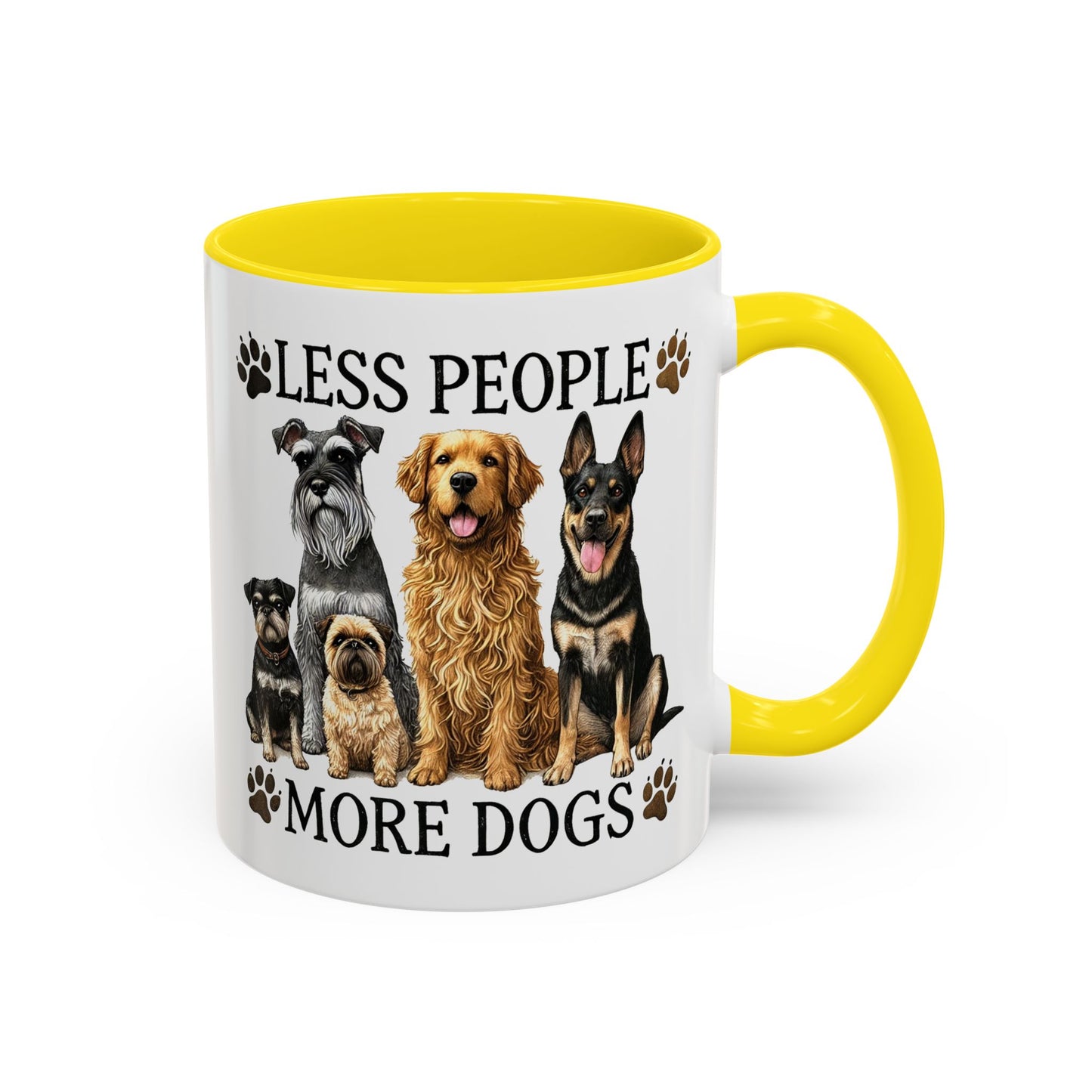 Animal Mug - Less People More Dogs