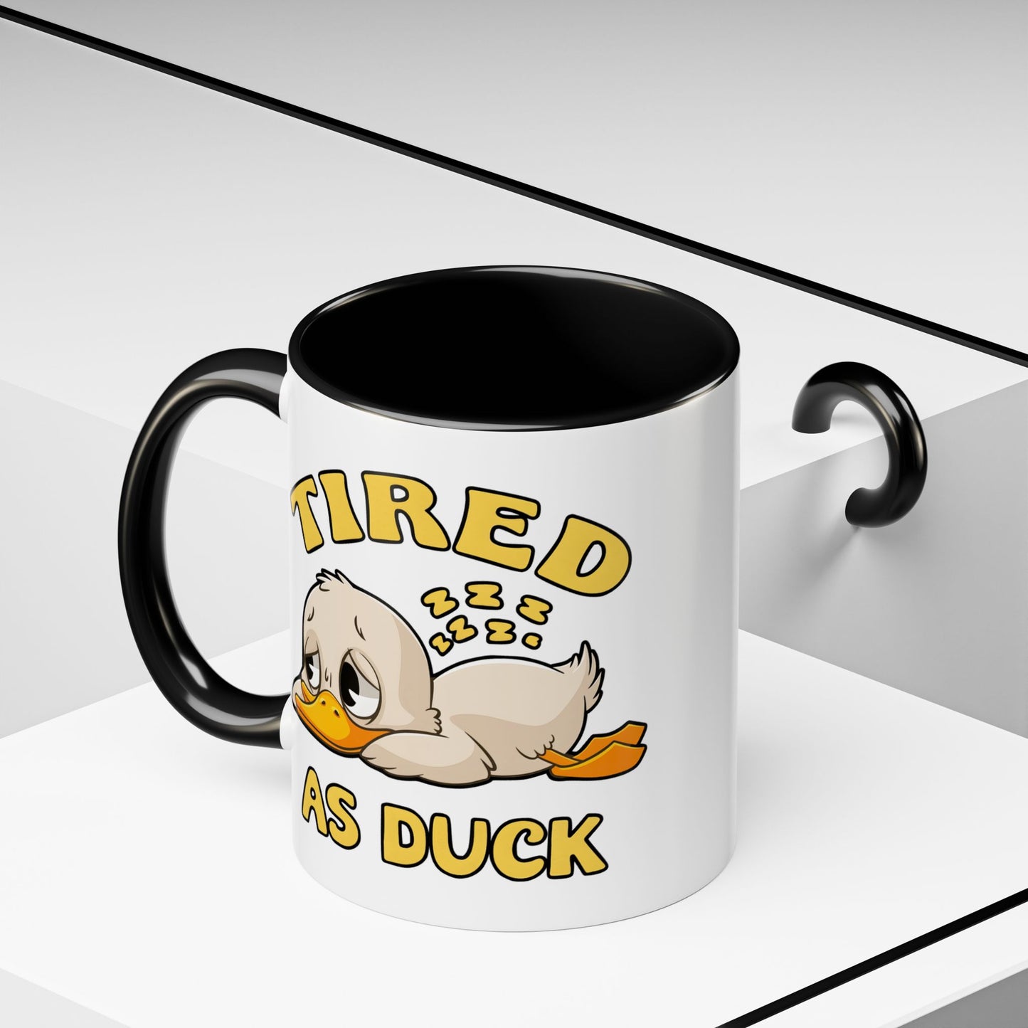 Humor Mug - Tired As Duck