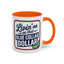 Humor Mug - Living on That Blue Collar Dollar