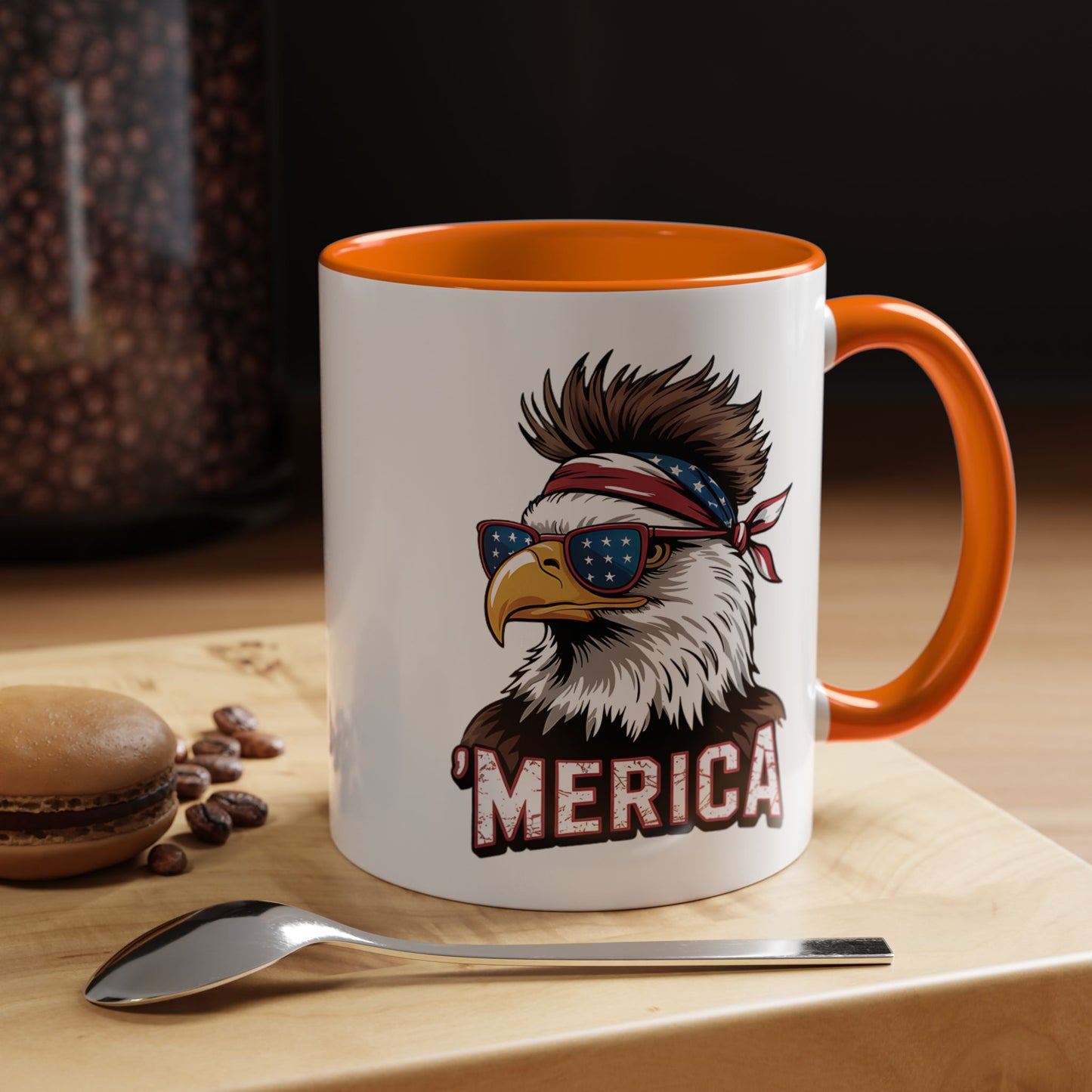 4th of July Mug - America Patriotic Eagle