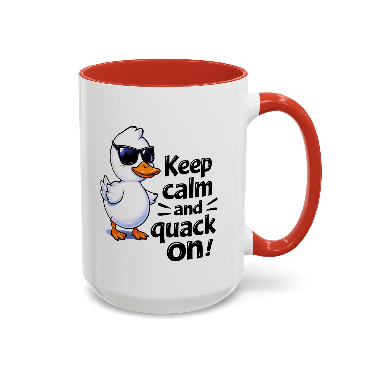 Wellness Mug - Keep Calm And Quack On
