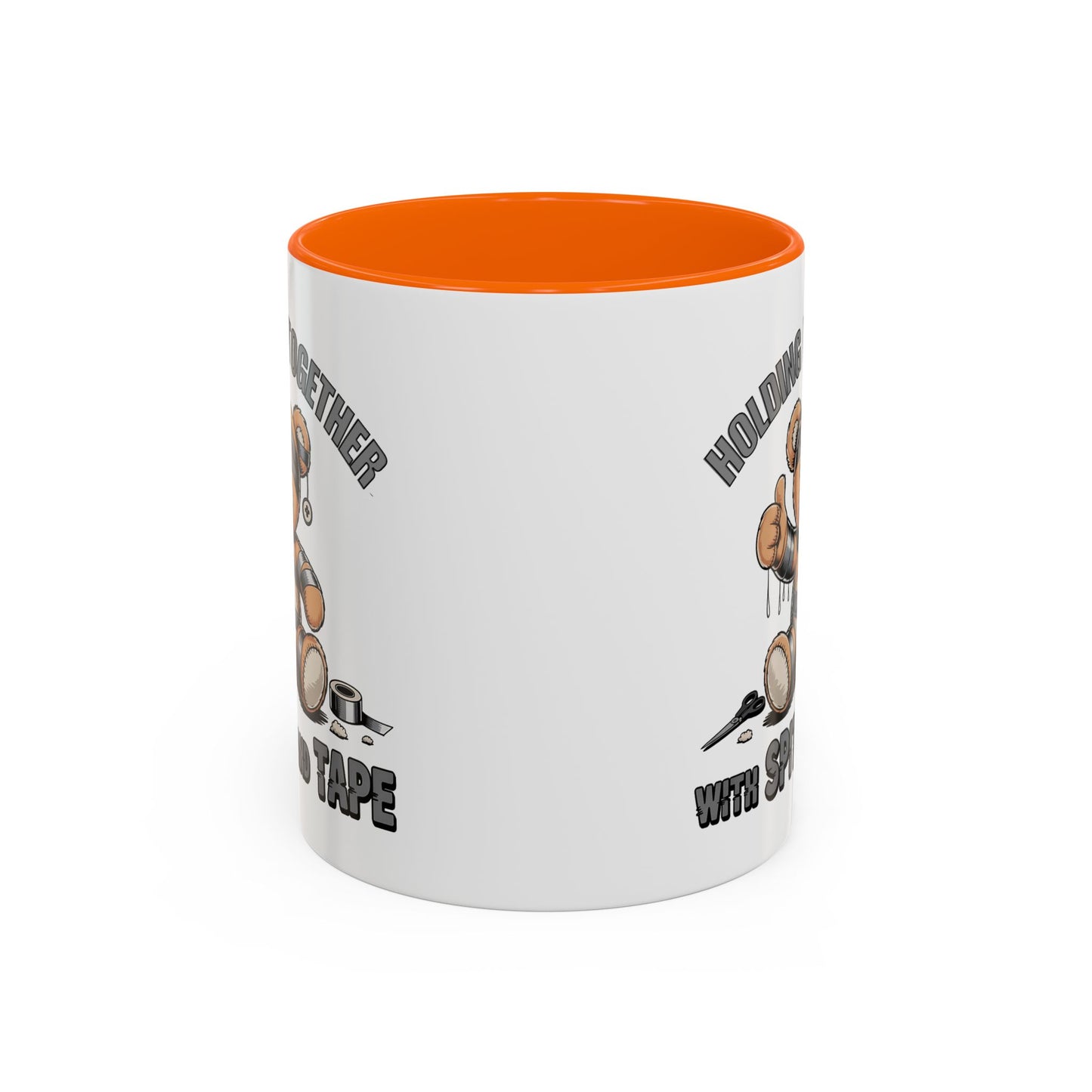 Humor Mug - Holding It Together With Spite & Tape