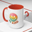 Motivation Mug - Retro Smiley Face Be Kind
