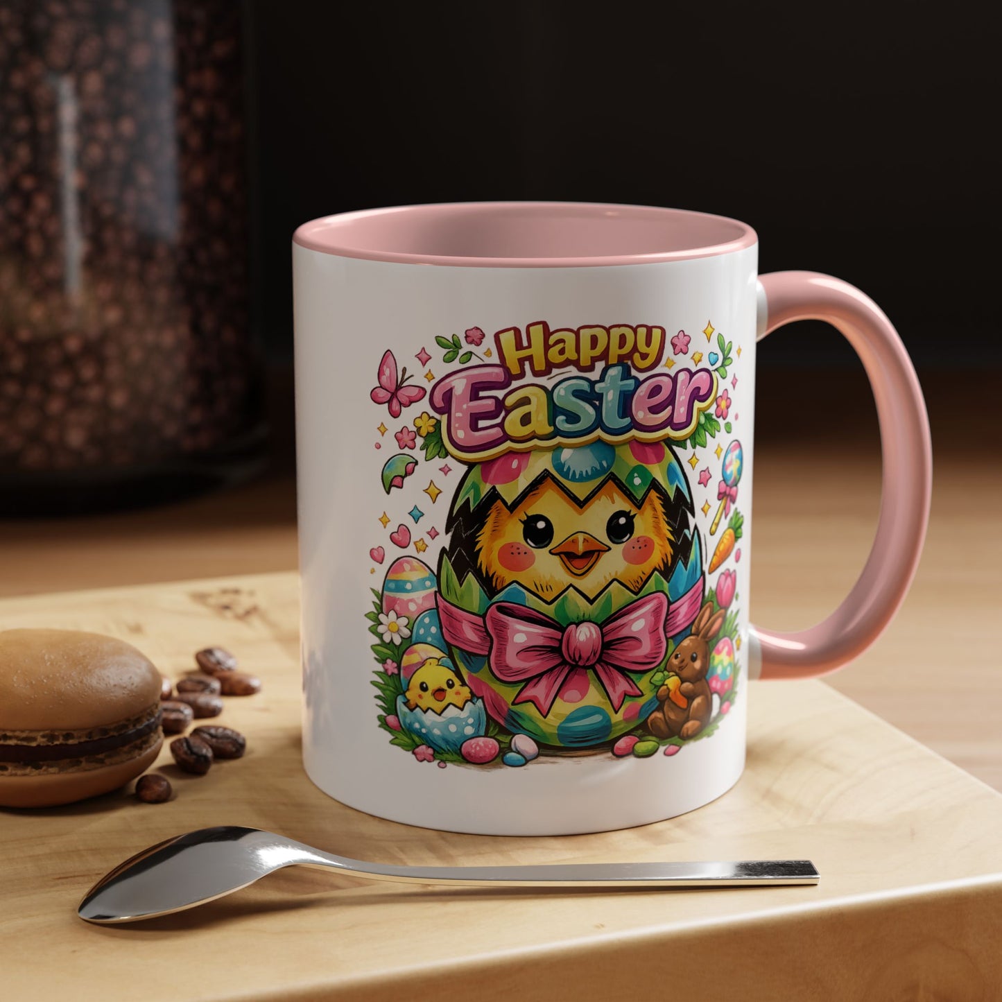 Easter Mug - Happy Easter Chics & Bunny