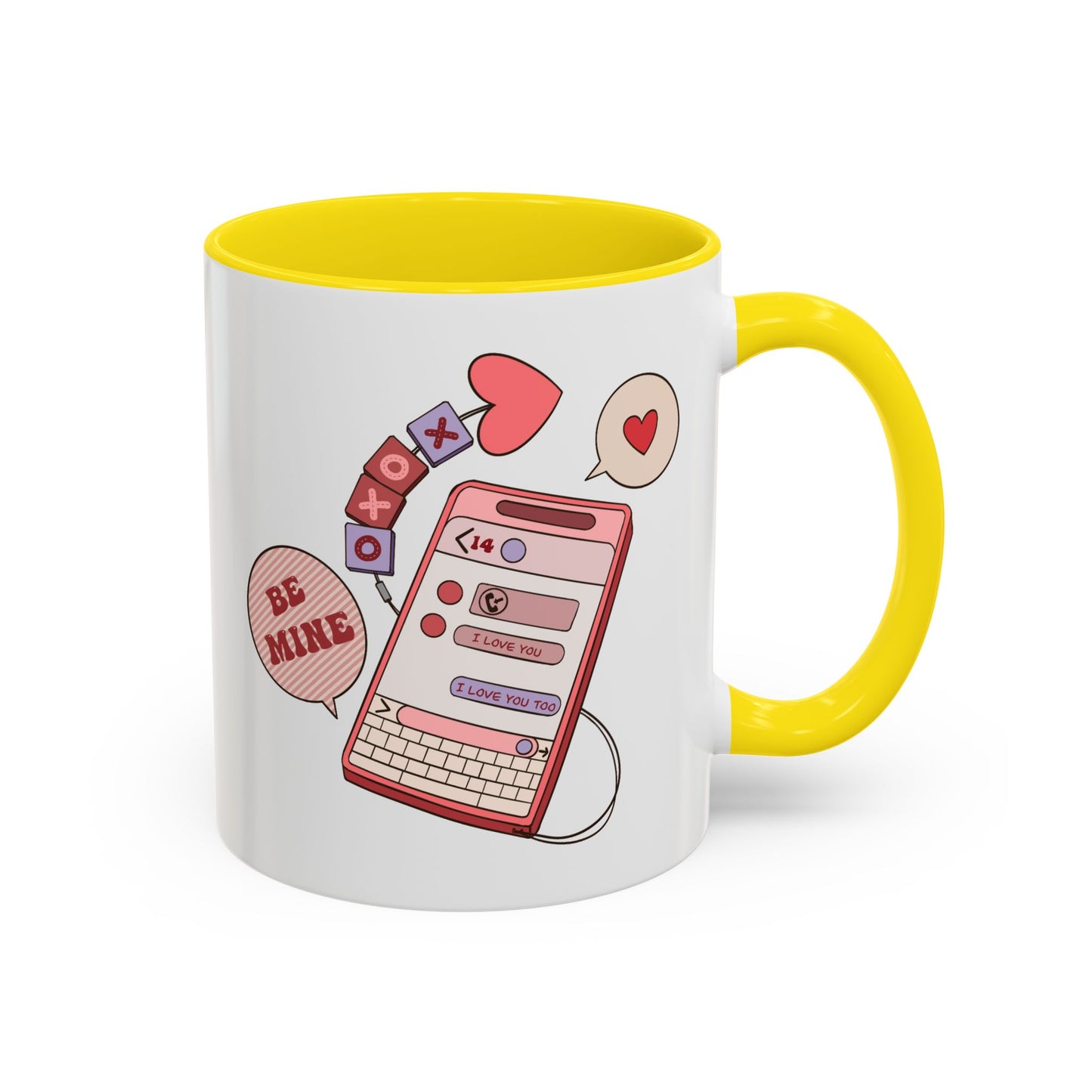 Valentine's Day Mug - Be Mine I Love You