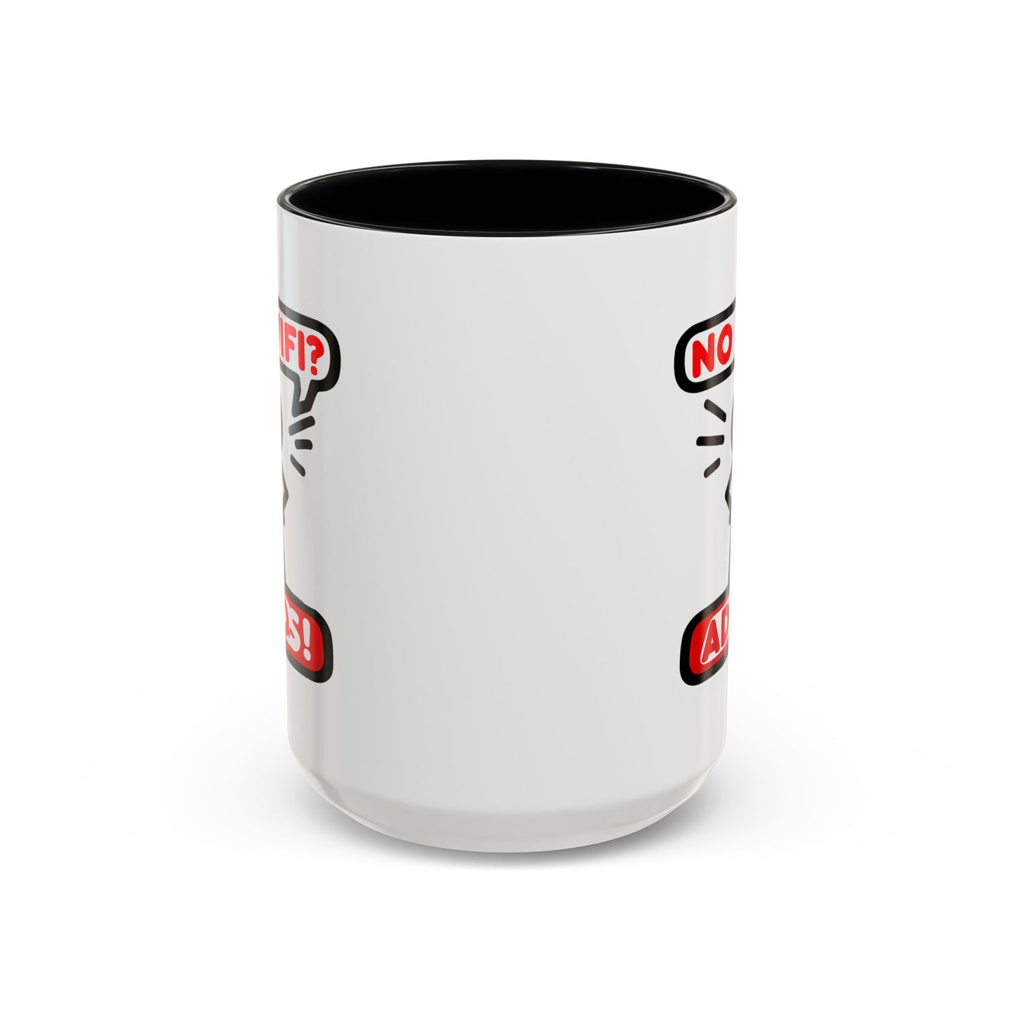 Humor Mug - No Wifi? Adios!