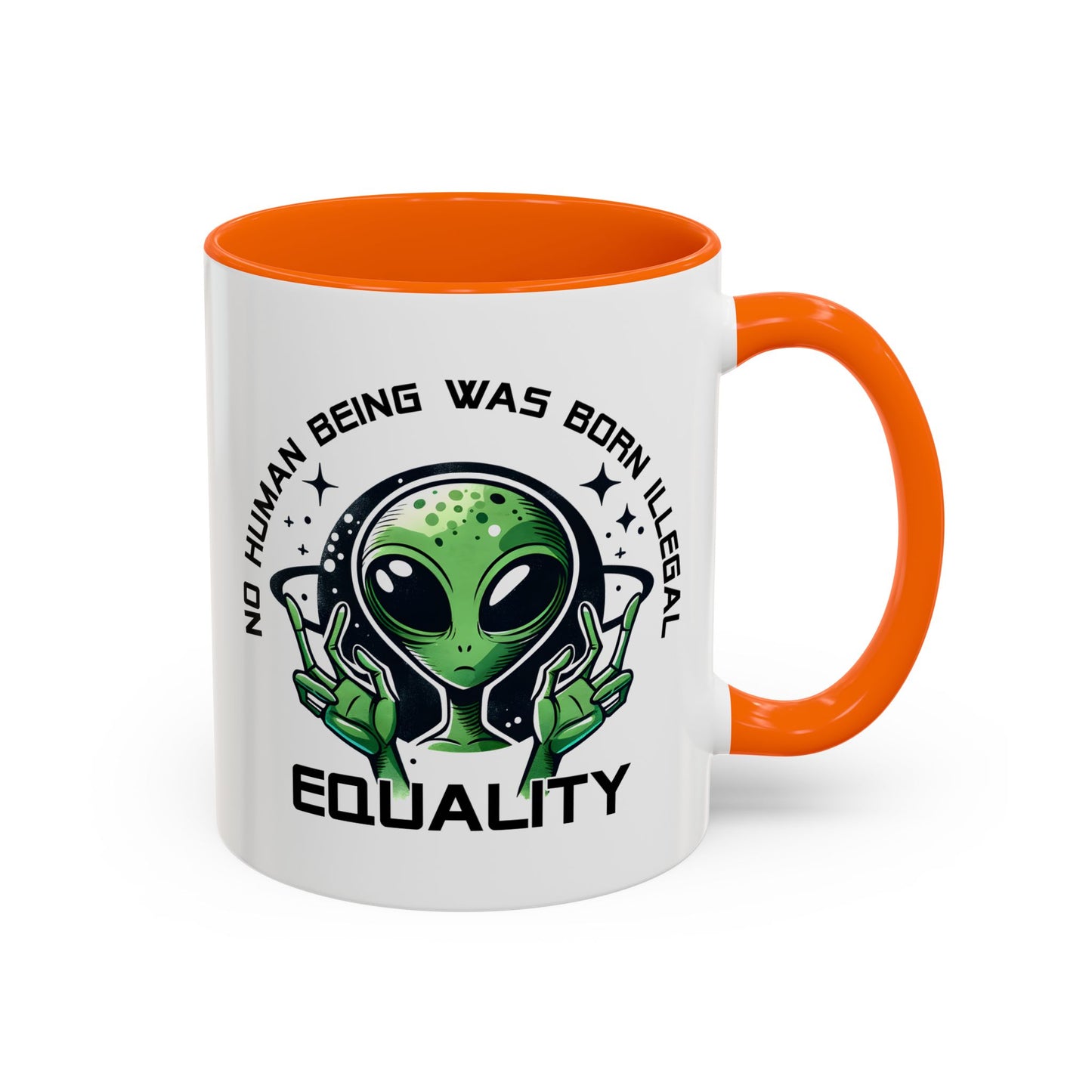 Alien Mug - No Human Being