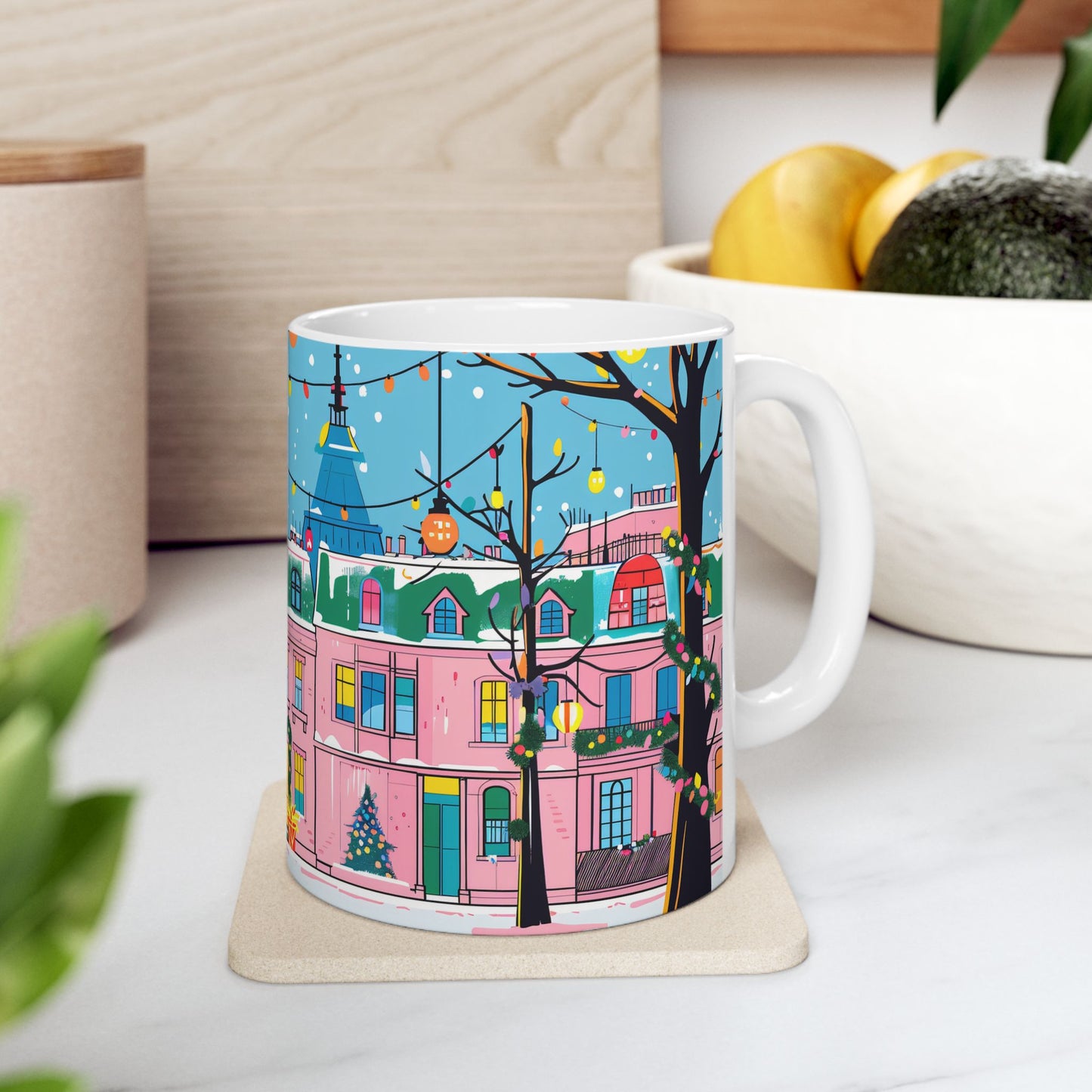Christmas Mug - Christmas Town Wrap 2