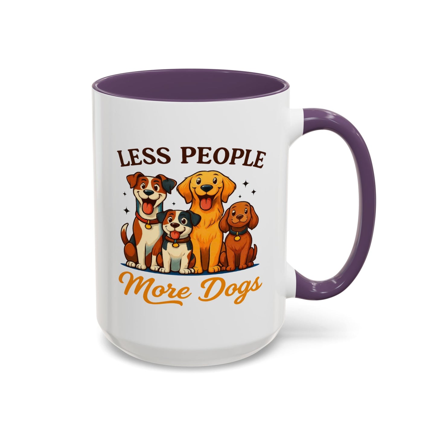 Animal Mug - Less People More Dogs