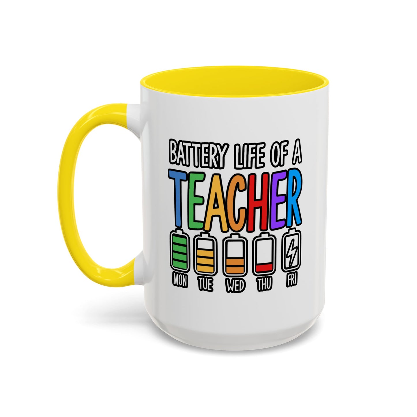 Office Mug - Battery Life of a Teacher