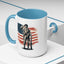 4th of July Mug - American Soldier Flag