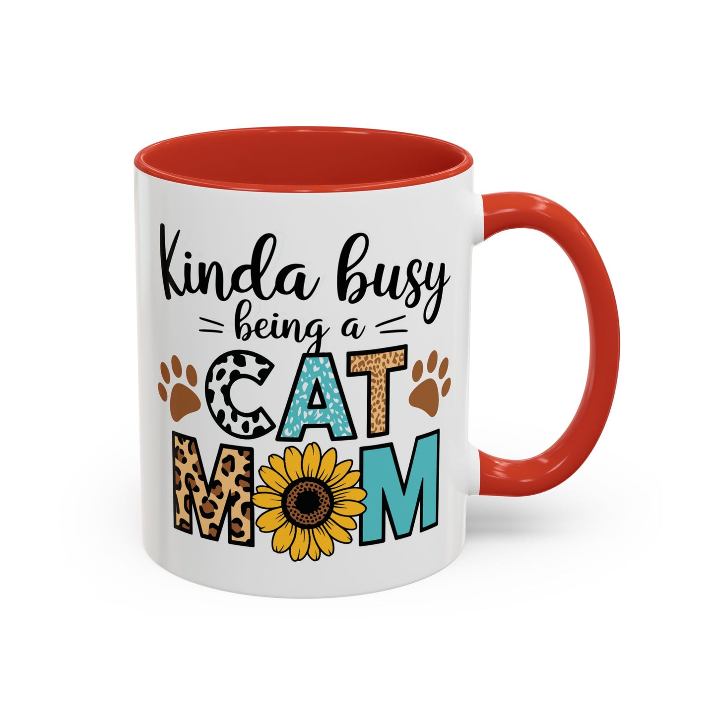 Animal Mug - Kinda Busy Being a Cat Mom