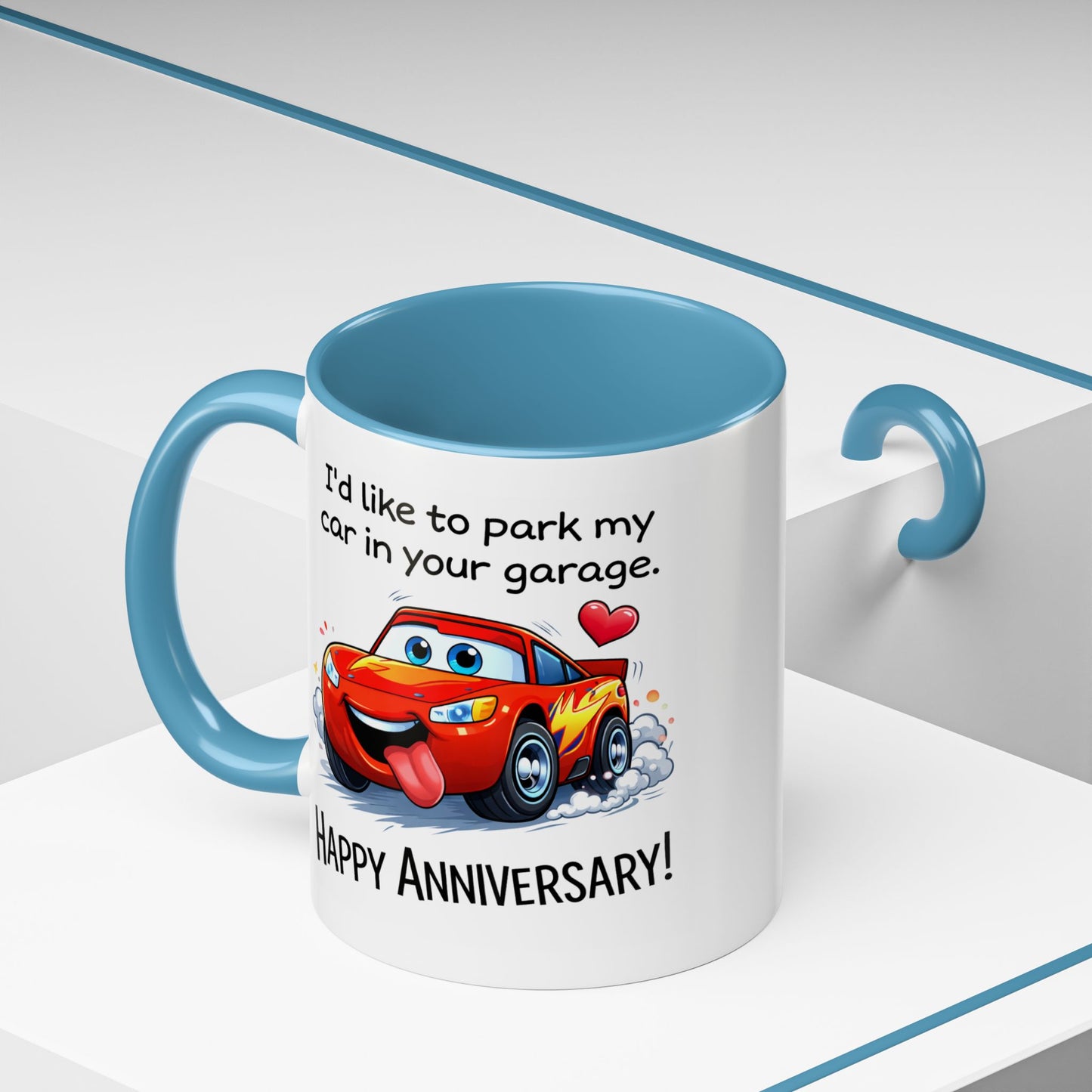 Anniversary Mug - I'd Like To Park