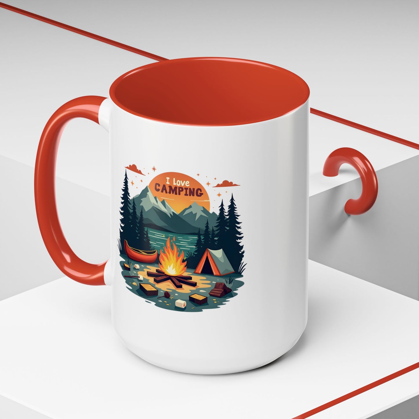 Adventure Mug - I Love Camping
