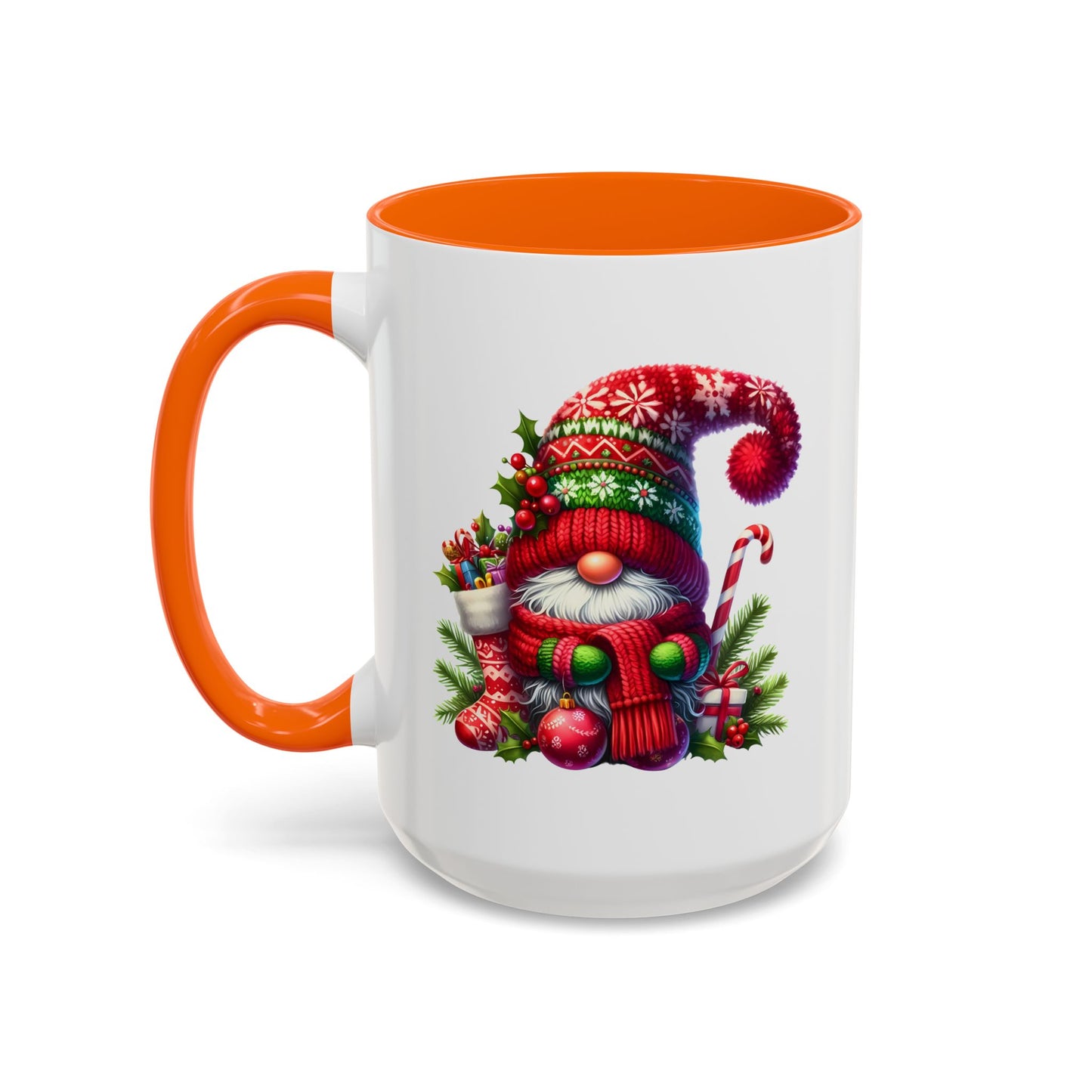 Christmas Mug - Gnome and Candy Cane