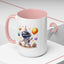Birthday Mug - Happy Birthday Astronaut, Cake & Balloon