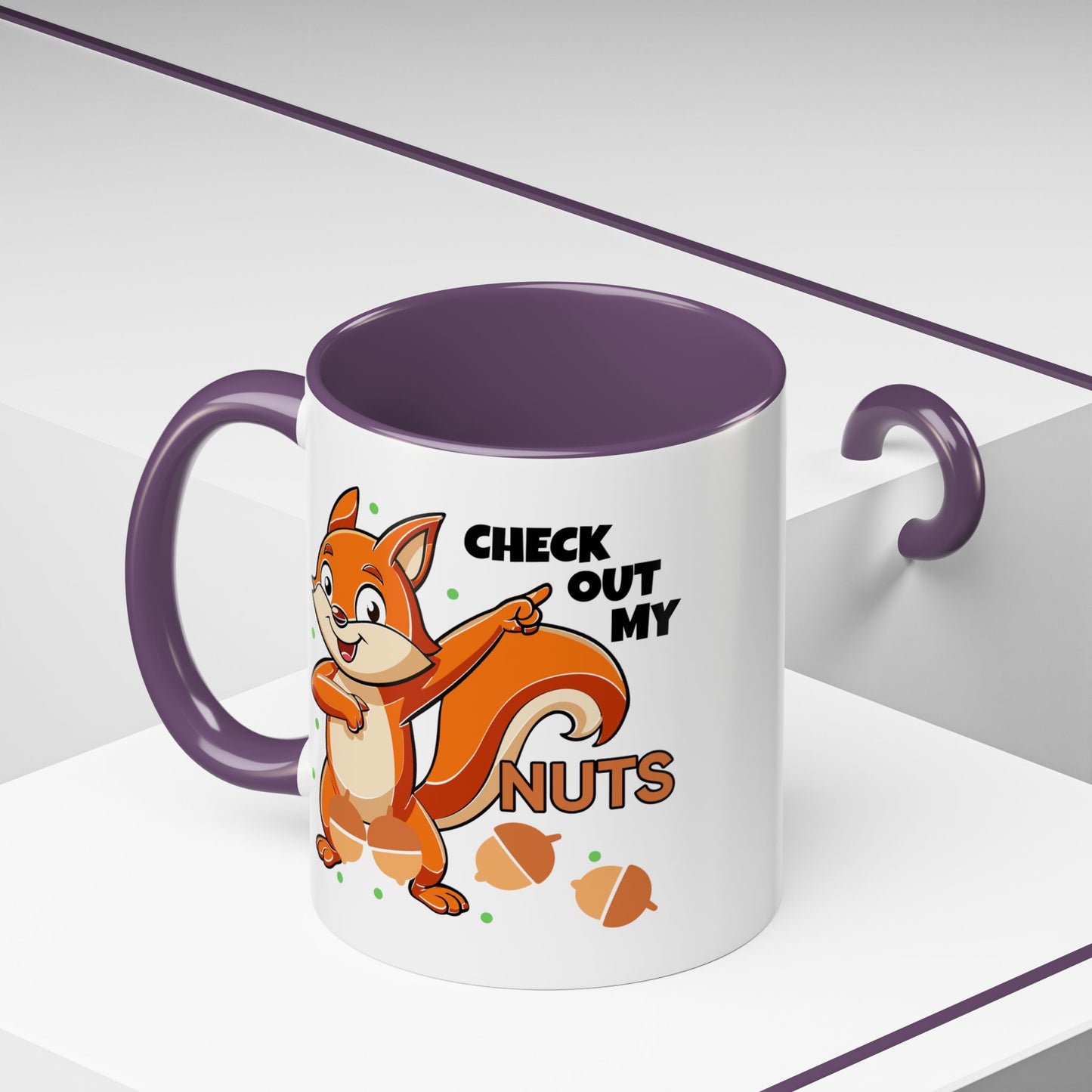 Humor Mug - Check Out My Nuts