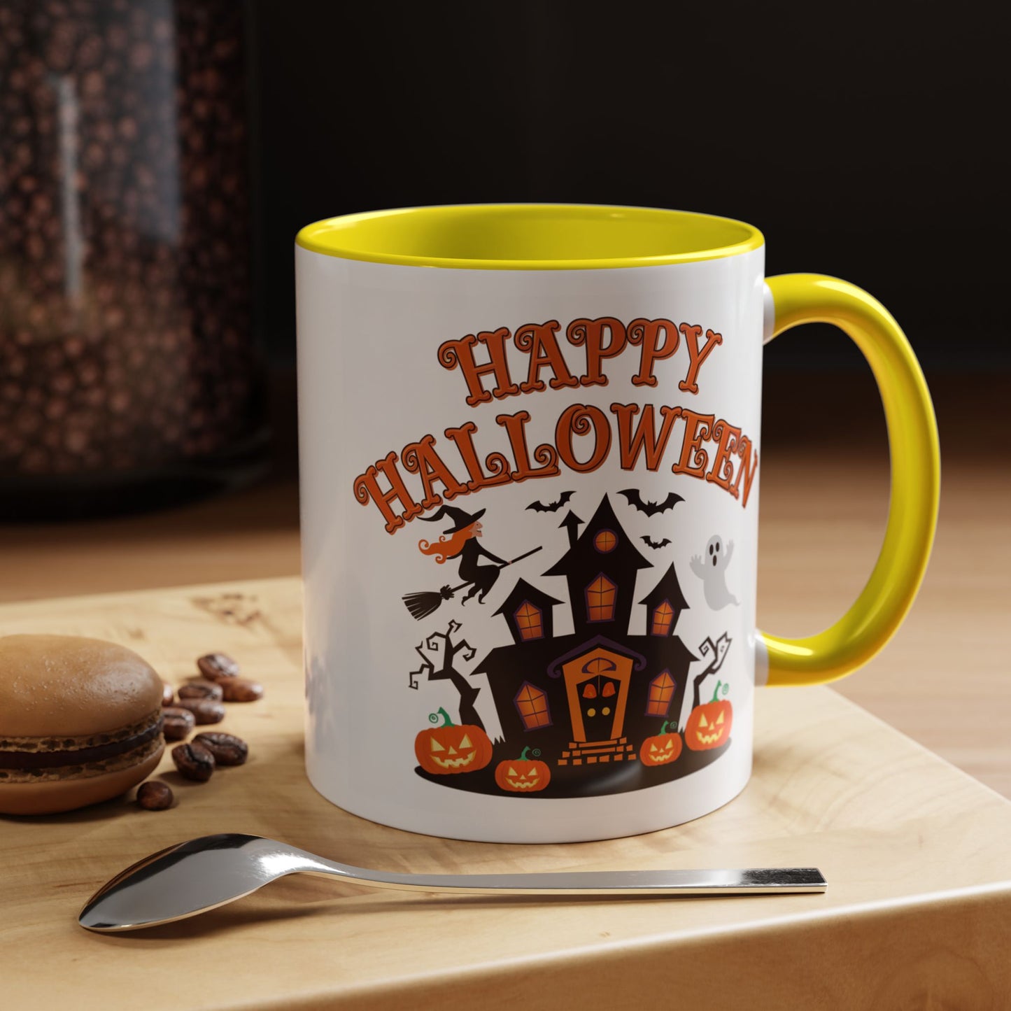 Halloween Mug - Happy Halloween Ghost House