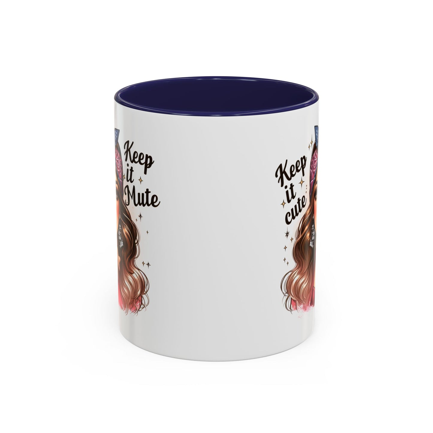 Humor Mug - Keep It Cute Keep It Mute