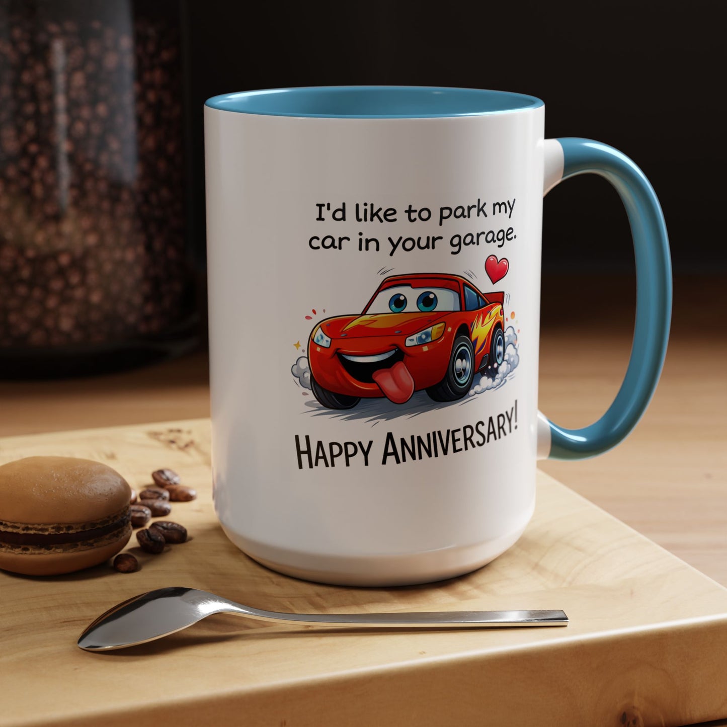 Anniversary Mug - I'd Like To Park