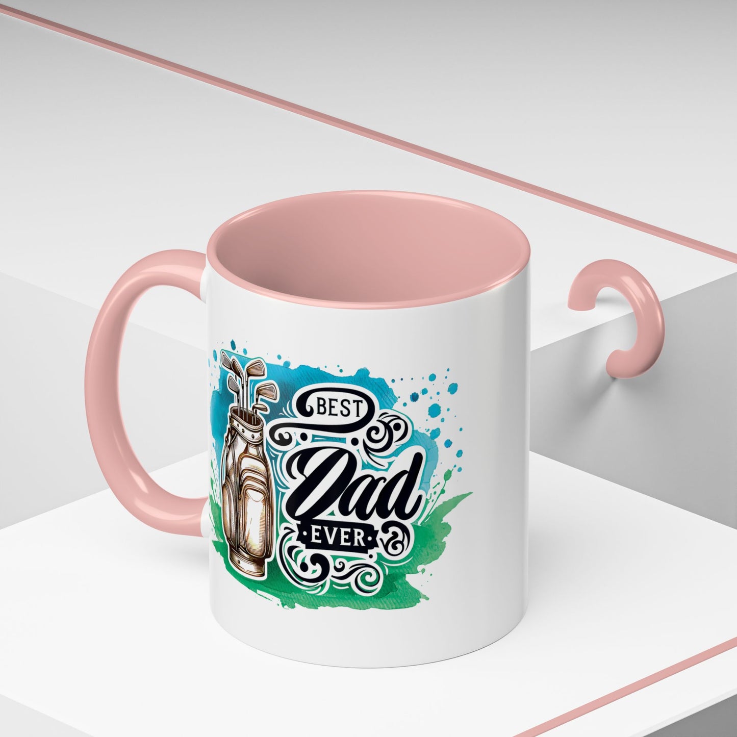 Father's Day Mug - Best Dad Ever Golf
