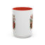 Christmas Mug - Red and Green Snowman 2