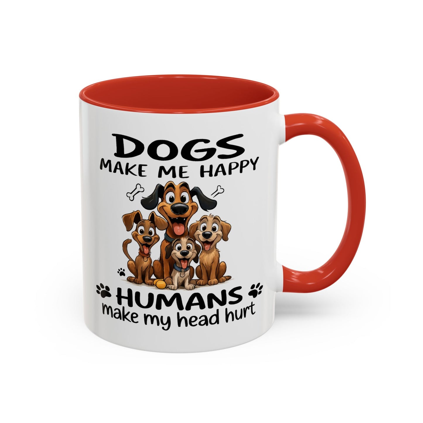 Animal Mug - Dogs Make Me Happy